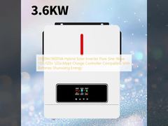 3600W/3600VA 하이브리드 태양광 인버터 순수 시노 웨이브 110v/120v 120a Mppt 충전 컨트롤러