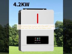 4200W 하이브리드 태양광 인버터 120a MPPT 충전 컨트롤러 및 110v/120v 순수 시노파 출력