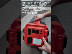 에너지 저장을 위한 1200W AC 에너지 저장 전원 공급 장치 960Wh LiFePO4를 소개합니다.