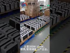 300 와트 휴대용 배터리 발전기