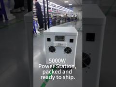 3500W AC LiFePO4 배터리 휴대용 발전소 6000 사이클 수명 태양광 에너지 저장용